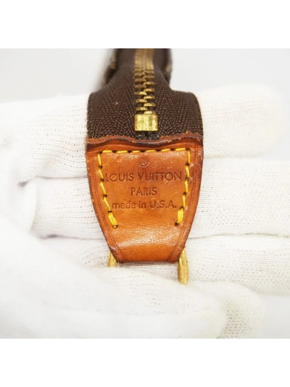 Louis Vuitton Pouch Monogram Pochette Brown